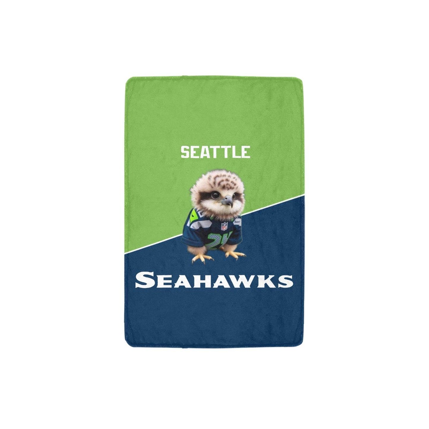 Seahawks Cozie Hug Baby Blanket - Shop Jobie