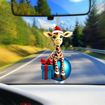 Acrylic Flat Hanging Decorations - Whimsical Giraffe - Shop Jobie