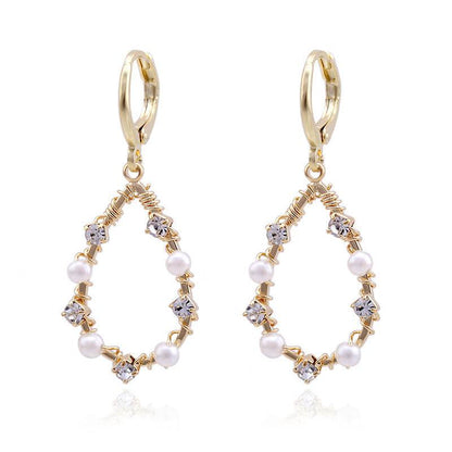 Light Luxury Ocean Series Pearl Earrings - Shop Jobie