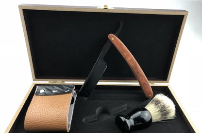 Straight Blade Shaving Kit