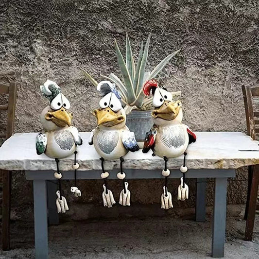 Funny Chicken Statue