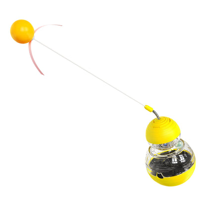 Interative Tumbler Cat Toy & Food Dispenser
