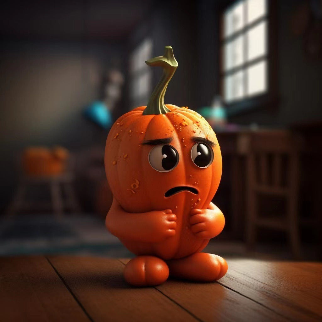 Tabletop Pumpkin Figurine