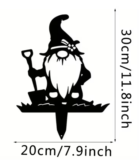 Gnome Yard Iron Art