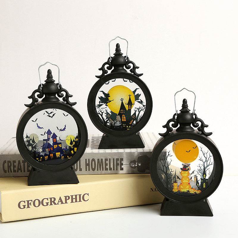 Halloween LED Hanging or Standing Spooky Candlelight Decor - Shop Jobie