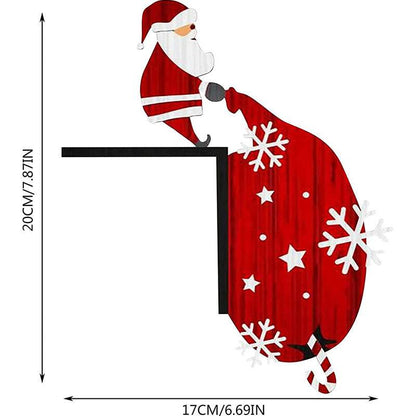 Santa & Friends Corner Door Hanging Decor - Shop Jobie