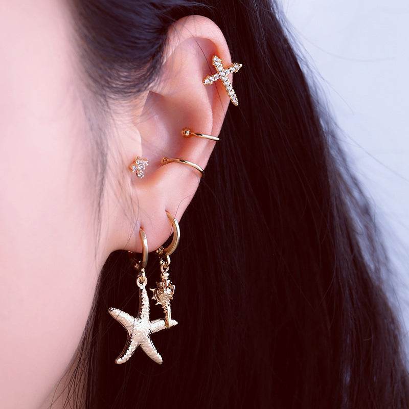 Light Luxury Ocean Series Pearl Earrings - Shop Jobie