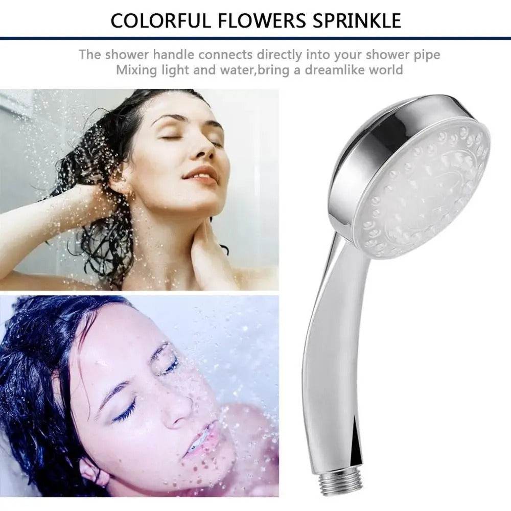 7 Color Handheld LED Shower Head - Shop Jobie