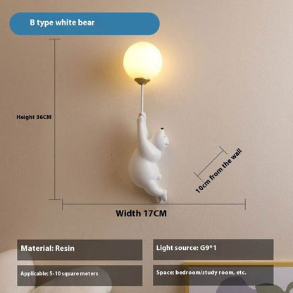 LED Bear Wall Lamp - Shop Jobie