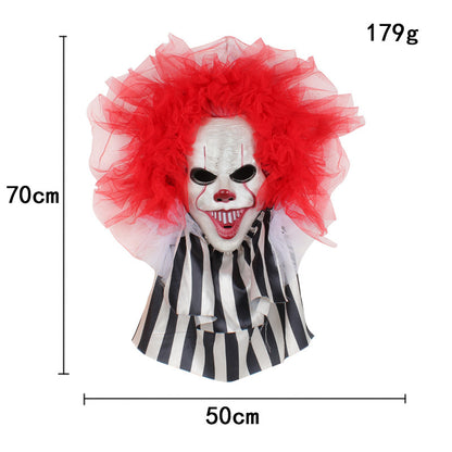 Halloween Clown Wreath