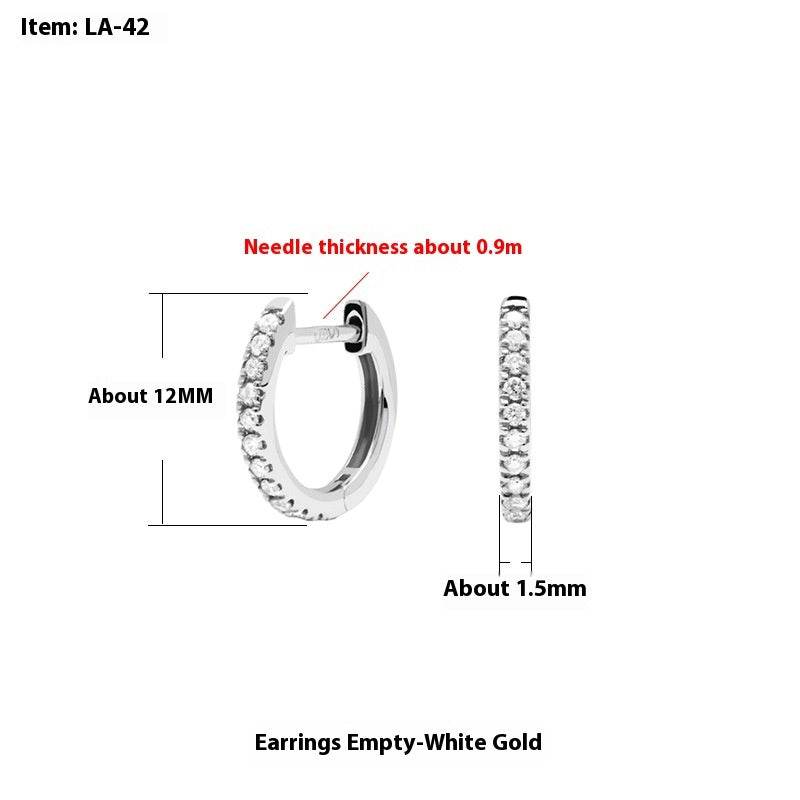 925 Sterling Silver Hoop Earrings - Shop Jobie