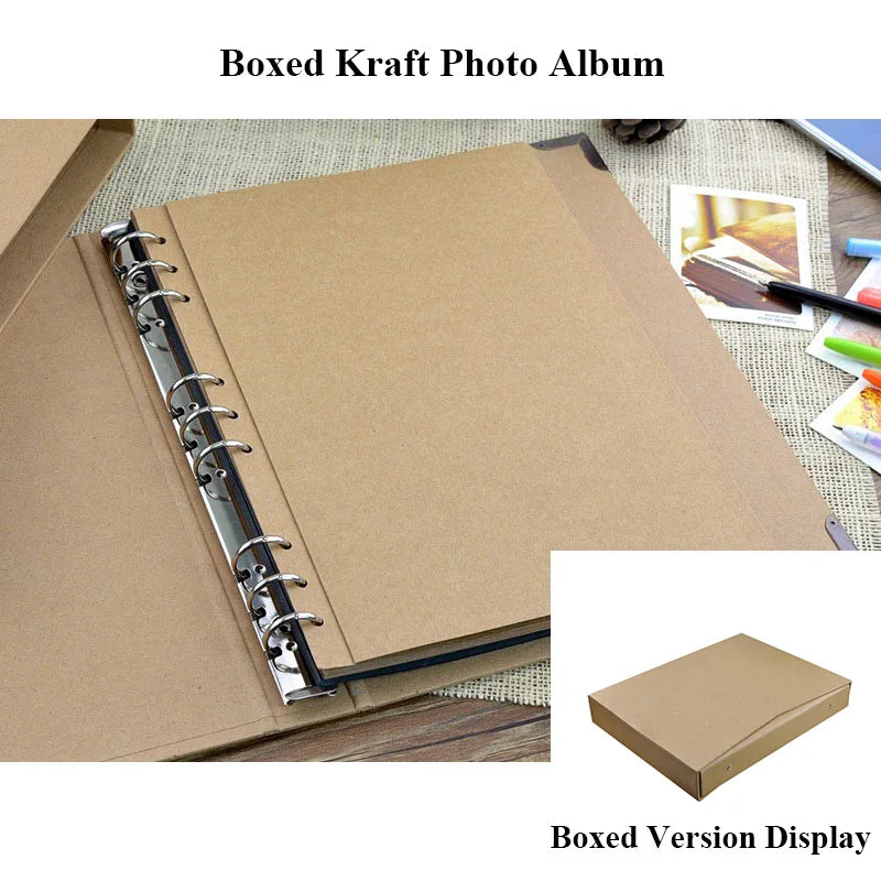 30 Pages Blank/Loose-Leaf Photo Album