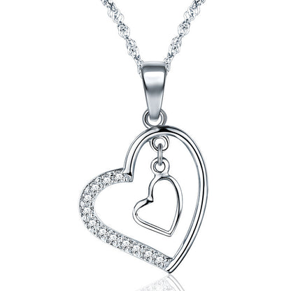 925S Loving Heart Pendant