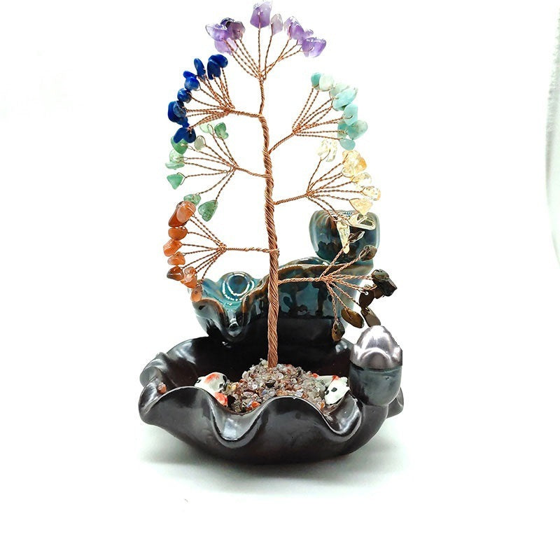 Crystal Tree Incense Burner