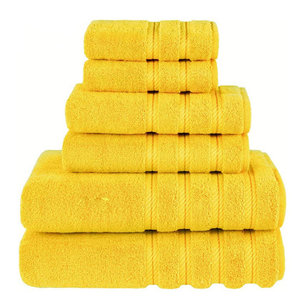 Absorbent Cotton Bath Towel Set