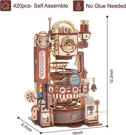 Robotime ROKR Marble Chocolate Factory