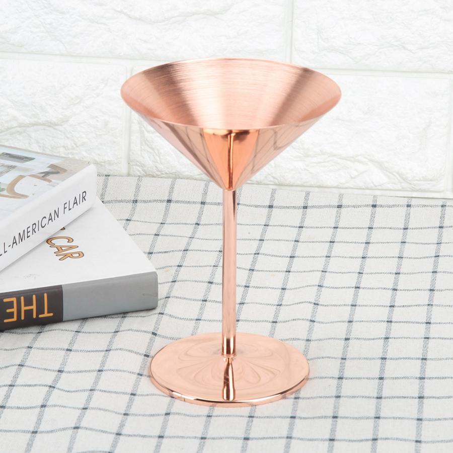 200ml Stainless Steel Martini Glass