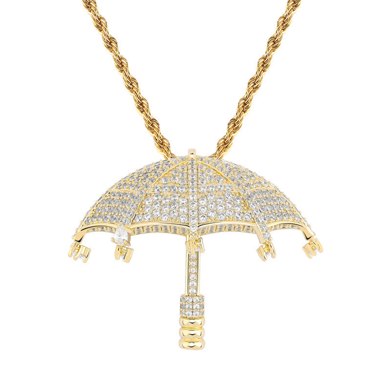 Hip-hop Umbrella Pendant