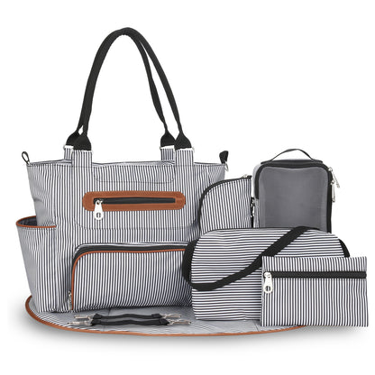 Parent Life Luxe Diaper Bag 8pc Set