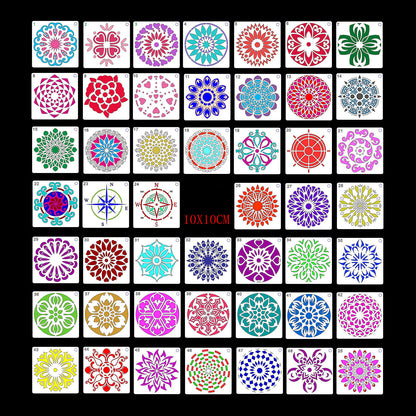 48 Mandala Stencils