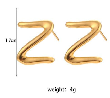 Twist & Square Earrings - Shop Jobie