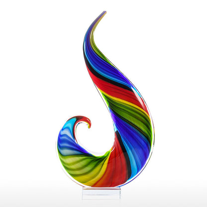 Rainbow Glass Decoration