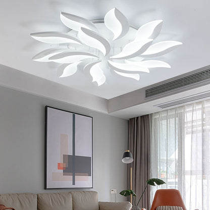 Acrylic Modern Simplicity "Eyebrow" Ceiling Light