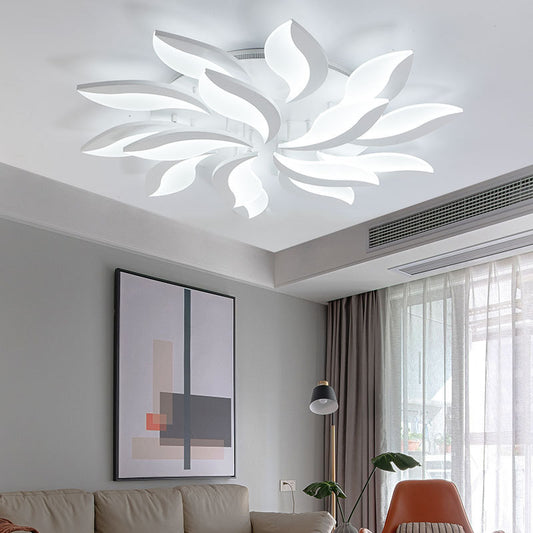 Acrylic Modern Simplicity "Eyebrow" Ceiling Light
