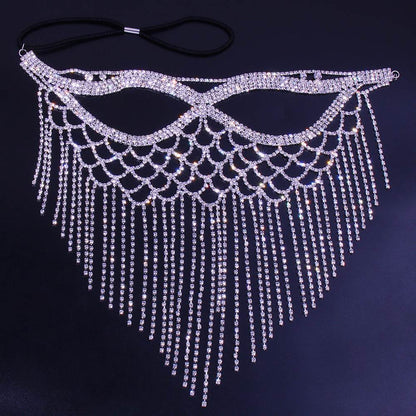 Halloween Masquerade Zircon Catwoman Mask - Shop Jobie