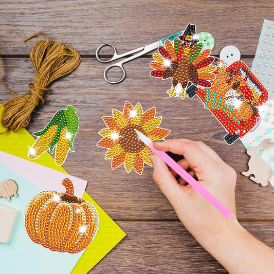 DIY Sparkle Gem Art Kit - Fall
