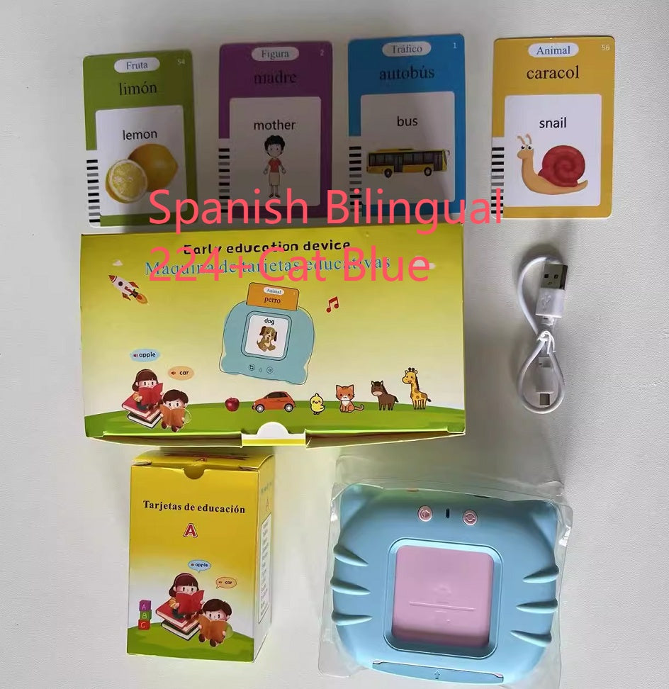 224pc Smart Language Learning Cards