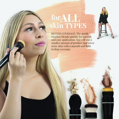 Effortless Electric Makeup Brush