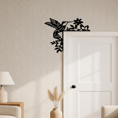 Silhouette -  Removable Bird Doorway Arch Decal Stickers