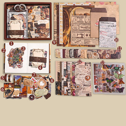 155-piece Gift Box Notebook Set