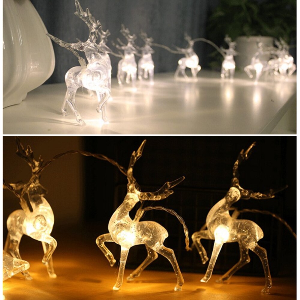 Battery Power Sika Deer LED String Lights