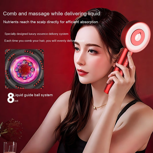 3.74v Infrared Comb Scalp Massager