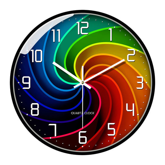 Rainbow Wall Clock