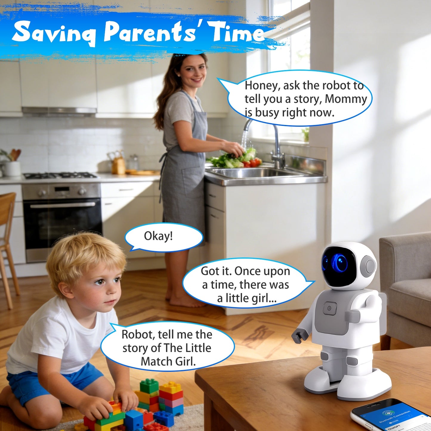 AI Dancing Robot - Smart Interactive, Learning & Entertainment Toy