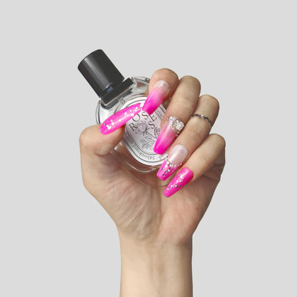 GGddsha Blush Elegance - Short False Nail Kit w/Gift Box