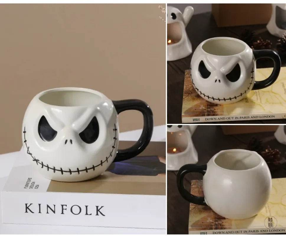 Day of the Dead Jack-O'-Lantern Ceramic Mug - Shop Jobie