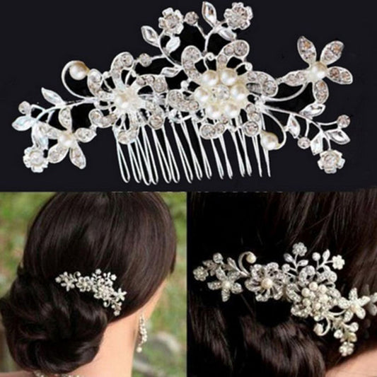 Rhinestone Hair Comb