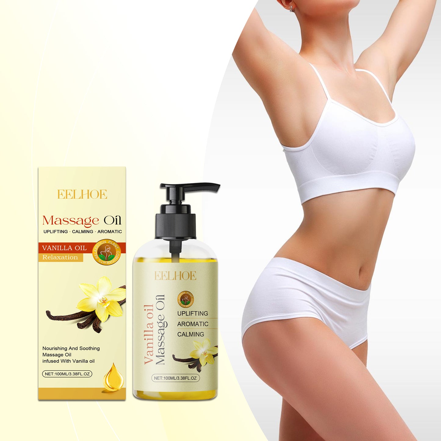 Luxurious EELHOE Body Essential Oil - Vanilla Vibes