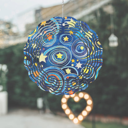 Starry Night Wind Spinner