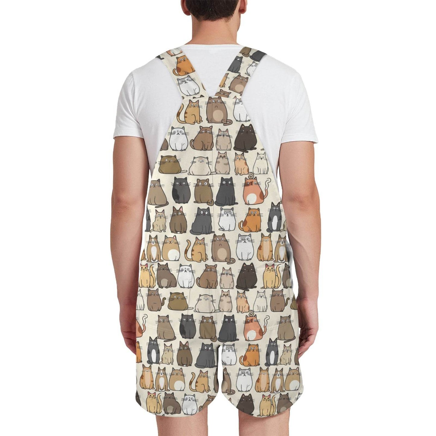 Cats Suspender Jumpsuit - Shop Jobie