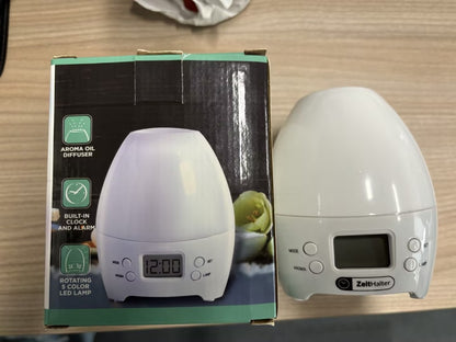 Aromatherapy Diffuser w/Alarm Clock