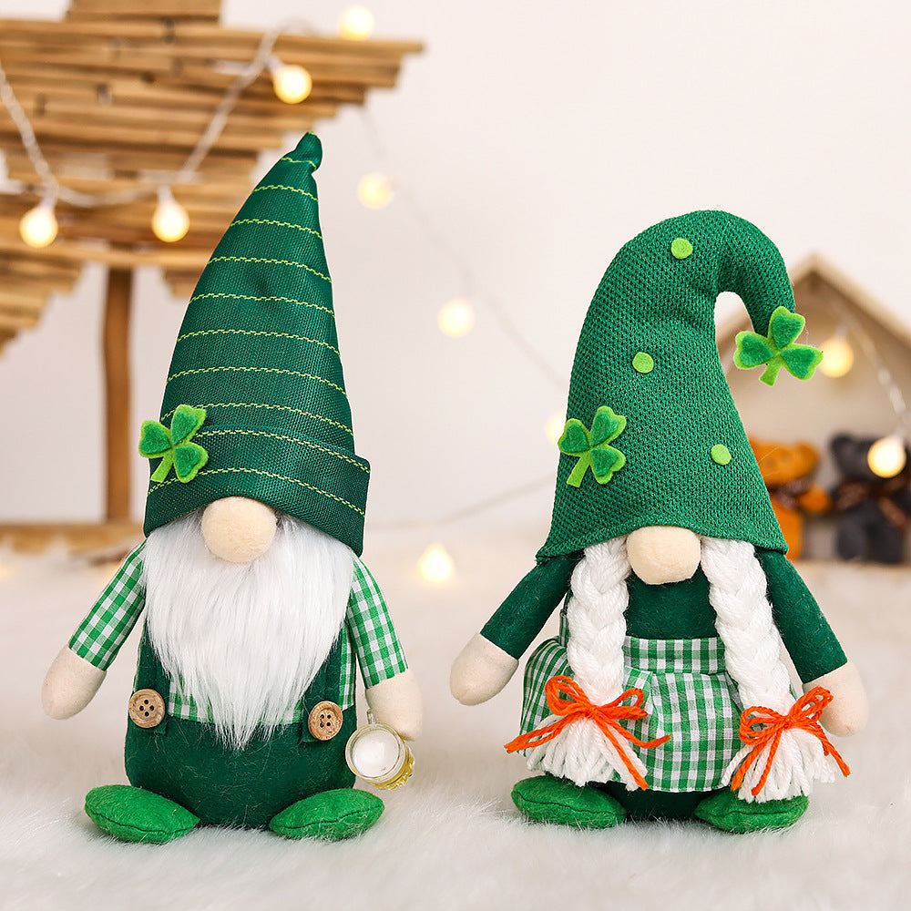 Irish Day Braid & Beard Gnome Party Decorations