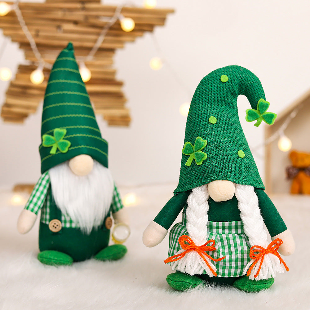 Irish Day Braid & Beard Gnome Party Decorations