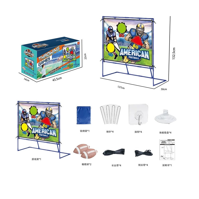 Carnival Football Throwing Game