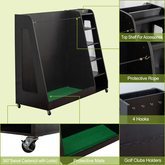 Golf Bag Storage Rack