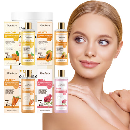 OceAura 7 Day Nourishing Beauty Oils - ROSE